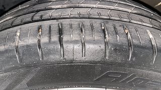 Used 2020 Volkswagen Polo Highline Plus 1.0L TSI Petrol Manual tyres LEFT FRONT TYRE TREAD VIEW