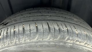 Used 2022 Skoda Slavia Style 1.5L TSI AT Petrol Automatic tyres LEFT REAR TYRE TREAD VIEW