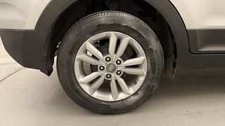 Used 2016 Hyundai Creta [2015-2018] 1.6 SX Plus Petrol Petrol Manual tyres RIGHT REAR TYRE RIM VIEW