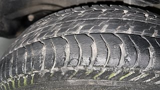 Used 2019 Maruti Suzuki Alto K10 [2014-2019] VXi Petrol Manual tyres LEFT FRONT TYRE TREAD VIEW