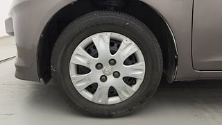 Used 2014 Honda Amaze [2013-2016] 1.2 S i-VTEC Petrol Manual tyres LEFT FRONT TYRE RIM VIEW