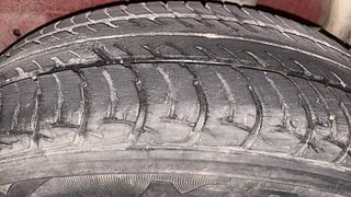 Used 2015 Maruti Suzuki Celerio VXI AMT Petrol Automatic tyres LEFT REAR TYRE TREAD VIEW