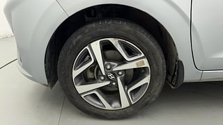 Used 2021 Hyundai Aura SX 1.2 Petrol Petrol Manual tyres LEFT FRONT TYRE RIM VIEW