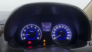 Used 2012 Hyundai Verna [2011-2015] 1.6 VTVT SX Opt CNG (Outside Fitted) Petrol+cng Manual interior CLUSTERMETER VIEW