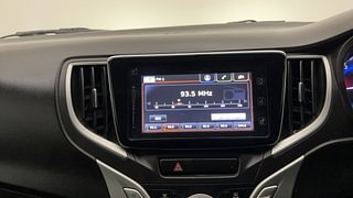 Used 2018 Maruti Suzuki Baleno [2015-2019] Alpha Petrol Petrol Manual top_features Integrated (in-dash) music system