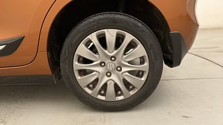 Used 2018 Maruti Suzuki Baleno [2015-2019] Alpha Petrol Petrol Manual tyres LEFT REAR TYRE RIM VIEW