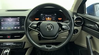 Used 2022 Skoda Slavia Style 1.5L TSI AT Petrol Automatic interior STEERING VIEW