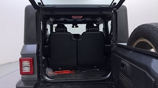 Used 2022 mahindra Thar LX 4 STR Hard Top Petrol MT 4WD Petrol Manual interior DICKY INSIDE VIEW