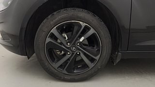 Used 2023 Tata Altroz XZA+ Dark Edition Petrol Automatic tyres LEFT FRONT TYRE RIM VIEW