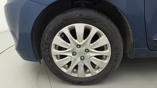 Used 2015 Maruti Suzuki Baleno [2015-2019] Alpha Petrol Petrol Manual tyres LEFT FRONT TYRE RIM VIEW