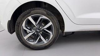 Used 2020 Hyundai Grand i10 Nios Asta 1.2 Kappa VTVT Petrol Manual tyres RIGHT REAR TYRE RIM VIEW