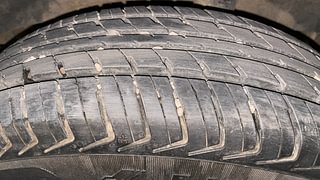 Used 2017 Renault Kwid [2015-2019] 1.0 RXT AMT Opt Petrol Automatic tyres LEFT REAR TYRE TREAD VIEW