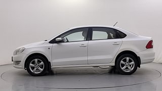 Used 2015 Skoda Rapid [2011-2016] Ambition 1.6 MPI MT Petrol Manual exterior LEFT SIDE VIEW