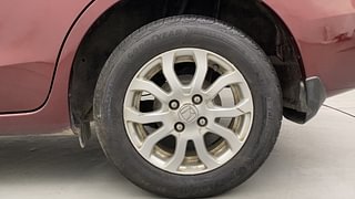 Used 2015 Honda Amaze [2013-2016] 1.2 VX i-VTEC Petrol Manual tyres LEFT REAR TYRE RIM VIEW