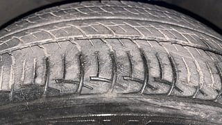 Used 2013 Honda Amaze [2013-2016] 1.2 VX AT i-VTEC Petrol Automatic tyres LEFT FRONT TYRE TREAD VIEW
