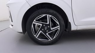 Used 2023 Hyundai Grand i10 Nios Asta 1.2 Kappa VTVT Petrol Manual tyres LEFT FRONT TYRE RIM VIEW