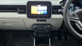 Used 2022 Maruti Suzuki Ignis Zeta MT Petrol Petrol Manual interior MUSIC SYSTEM & AC CONTROL VIEW