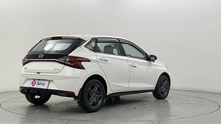 Used 2022 Hyundai New i20 Sportz 1.2 IVT Petrol Automatic exterior RIGHT REAR CORNER VIEW