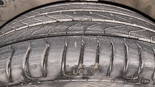 Used 2015 Honda Mobilio [2014-2017] V Petrol Petrol Manual tyres LEFT FRONT TYRE TREAD VIEW