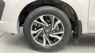 Used 2022 Toyota Innova Crysta 2.7 GX 7 STR Petrol Manual tyres LEFT FRONT TYRE RIM VIEW