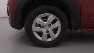 Used 2017 Renault Kwid [2017-2019] RXT 1.0 SCE Special Petrol Manual tyres LEFT FRONT TYRE RIM VIEW