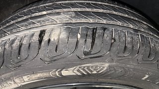 Used 2023 Tata Altroz XZA+ Dark Edition Petrol Automatic tyres LEFT REAR TYRE TREAD VIEW