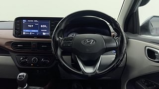 Used 2021 Hyundai Aura SX 1.2 Petrol Petrol Manual interior STEERING VIEW