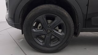 Used 2022 Tata Nexon XZA Plus HS Dark Edition AMT Petrol Petrol Automatic tyres LEFT FRONT TYRE RIM VIEW