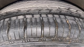 Used 2015 Maruti Suzuki Celerio ZXI AMT Petrol Automatic tyres LEFT FRONT TYRE TREAD VIEW
