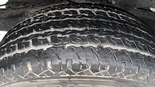 Used 2022 mahindra Thar LX 4 STR Convertible Petrol AT 4WD Petrol Automatic tyres RIGHT REAR TYRE TREAD VIEW