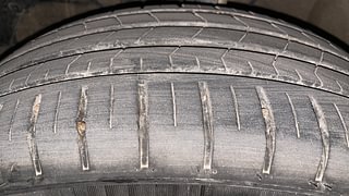 Used 2022 Toyota Glanza V Petrol Manual tyres LEFT FRONT TYRE TREAD VIEW