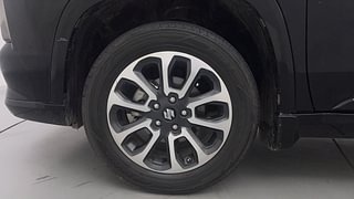Used 2023 Maruti Suzuki Grand Vitara Alpha Plus Intelligent Hybrid eCVT Hybrid Automatic tyres LEFT FRONT TYRE RIM VIEW
