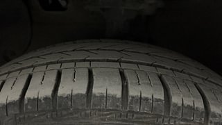 Used 2015 Hyundai Xcent [2014-2017] S (O) Petrol Petrol Manual tyres LEFT FRONT TYRE TREAD VIEW