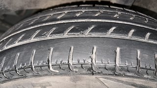 Used 2017 Renault Kwid [2017-2019] RXT 1.0 SCE Special Petrol Manual tyres LEFT REAR TYRE TREAD VIEW