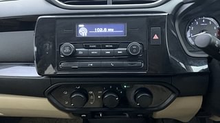 Used 2019 honda Amaze 1.2 S i-VTEC Petrol Manual interior MUSIC SYSTEM & AC CONTROL VIEW