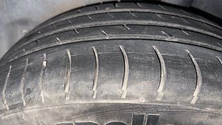Used 2012 Volkswagen Polo [2010-2014] Highline1.2L (P) Petrol Manual tyres LEFT REAR TYRE TREAD VIEW
