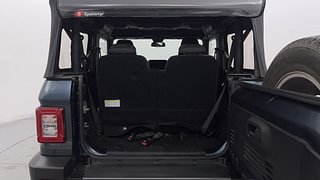 Used 2022 mahindra Thar LX 4 STR Convertible Petrol AT 4WD Petrol Automatic interior DICKY INSIDE VIEW