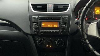 Used 2015 Maruti Suzuki Swift [2011-2017] VXi Petrol Manual interior MUSIC SYSTEM & AC CONTROL VIEW