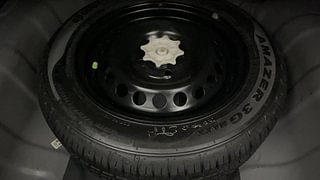 Used 2015 Hyundai Xcent [2014-2017] S (O) Petrol Petrol Manual tyres SPARE TYRE VIEW