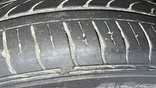 Used 2021 Tata Tiago Revotron XZ Plus Petrol Manual tyres LEFT FRONT TYRE TREAD VIEW