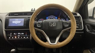 Used 2022 honda City V 4th Gen Petrol Manual interior STEERING VIEW