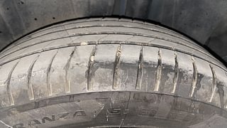 Used 2020 Maruti Suzuki XL6 [2019-2022] Alpha MT Petrol Petrol Manual tyres LEFT REAR TYRE TREAD VIEW