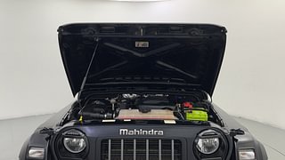 Used 2021 mahindra Thar LX 4 STR Hard Top Petrol AT 4WD Petrol Automatic engine ENGINE & BONNET OPEN FRONT VIEW