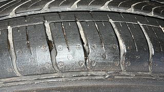 Used 2021 Tata Tiago Revotron XZ Plus Petrol Manual tyres RIGHT REAR TYRE TREAD VIEW