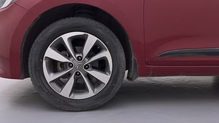 Used 2015 Hyundai Elite i20 [2014-2018] Asta 1.2 Petrol Manual tyres LEFT FRONT TYRE RIM VIEW
