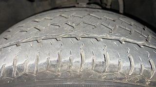 Used 2022 Mahindra Scorpio N Z8 L Petrol AT 7 STR Petrol Automatic tyres LEFT FRONT TYRE TREAD VIEW