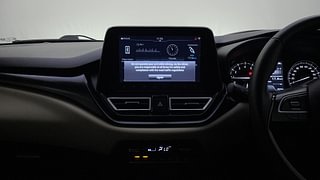 Used 2022 Toyota Glanza V Petrol Manual interior MUSIC SYSTEM & AC CONTROL VIEW