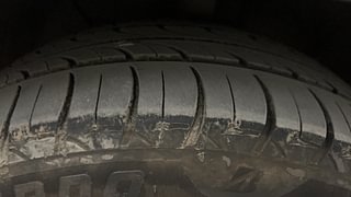 Used 2021 Hyundai New i20 Asta (O) 1.5 MT Diesel Manual tyres LEFT FRONT TYRE TREAD VIEW