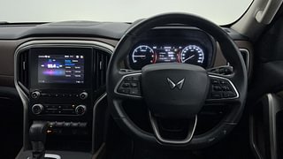 Used 2022 Mahindra Scorpio N Z8 L Petrol AT 7 STR Petrol Automatic interior STEERING VIEW