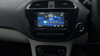 Used 2022 Tata Tigor Revotron XZA plus AMT Petrol Automatic interior MUSIC SYSTEM & AC CONTROL VIEW